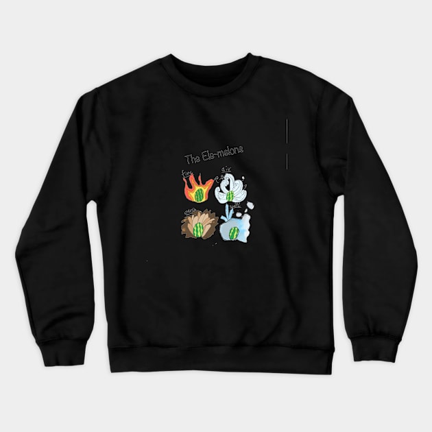 The ele melons Crewneck Sweatshirt by Spontaneous Koala